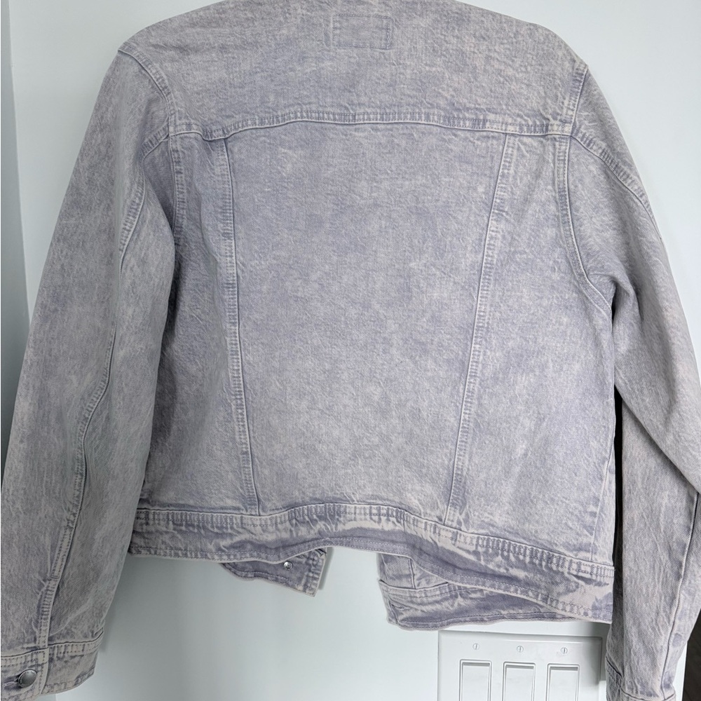 Universal Thread Lavender Denim Jacket - image 4